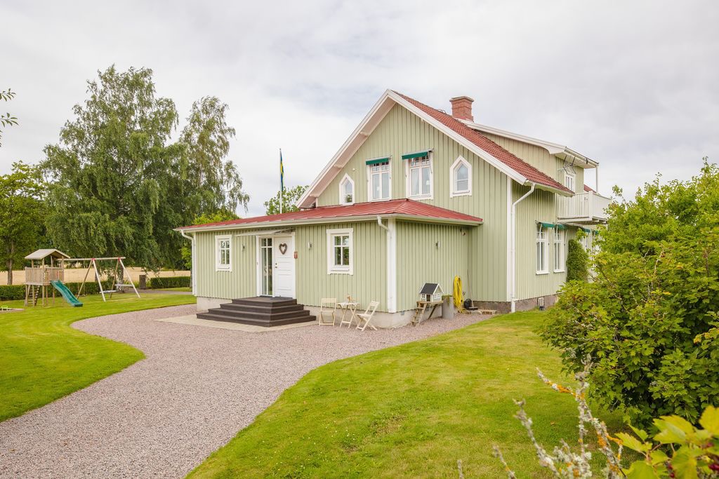 South view of the house