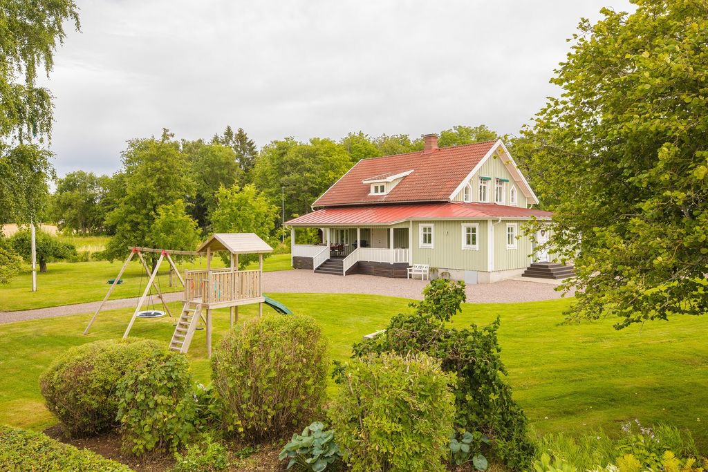 The front of the house